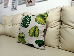 Sarung Bantal Sofa Monstera #01 - Image 3