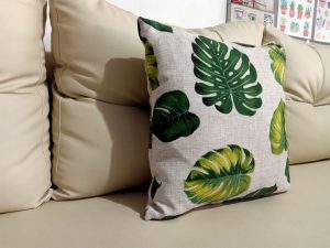 Sarung Bantal Sofa Monstera #01 - Image 4