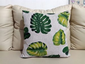 Sarung Bantal Sofa Monstera #01 - Image 2