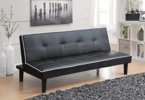 Black Sofa Bed Rumah Sofa Jogja - Image 2