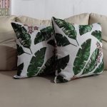 Sarung Bantal Banana Leaf Flower 2 pcs