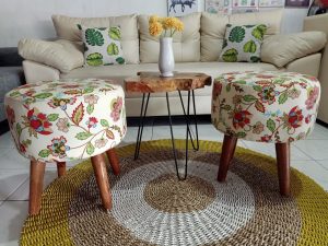 Stool Bulat Set (Round Set Stool)
