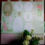 Wall decor rumah sofa ukuran 25 x 25 motif 2030