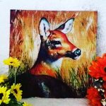 Wall decor rumah sofa ukuran 25 x 25 motif 2056