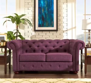 Sofa Chesterfield 2 seat - Image 3
