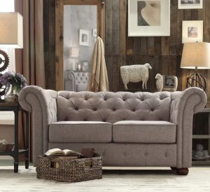 Sofa Chesterfield 2 seat - Image 5