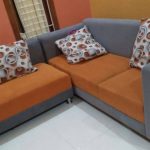 Sofa bravia sudut ukuran 200 x 180 + Bantal Assesories 3 pcs