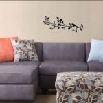 Sofa sudut + bantal accesories 4 pcs + puff kotak