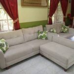 Sofa sudut + bantal accesories 2 pcs