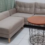 Sofa sudut + meja coffe table