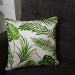 Bantal Accesories Kain Sofa Bassano Hijau 40 cm x 40 cm