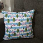 Bantal Accesories Kain Sofa Flamingo 40 cm x 40 cm