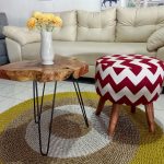 Stool Bulat (Round Stool) Motif #15