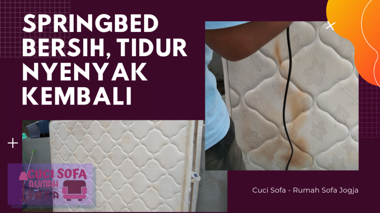 Jasa Cuci Springbed Jogja